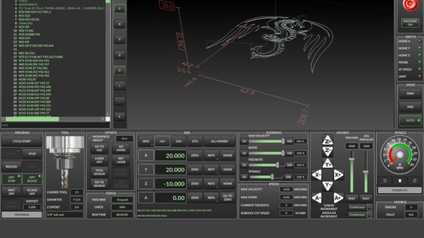 LinuxCNC: software para la fabricación industrial con maquinaria CNC