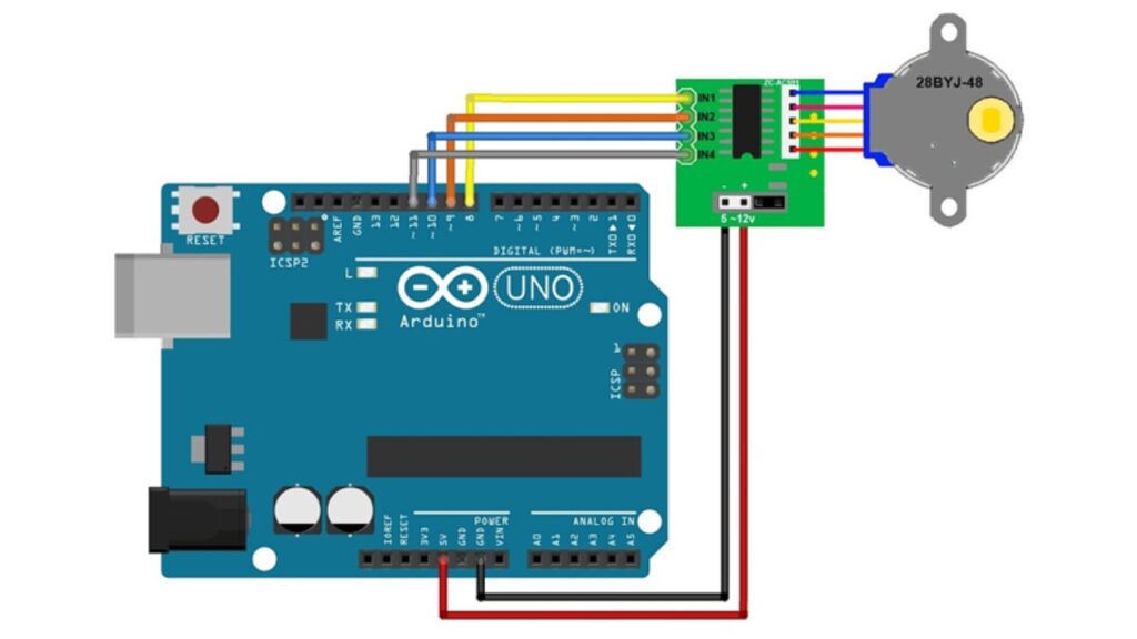 All about the 28BYJ-48 stepper motor