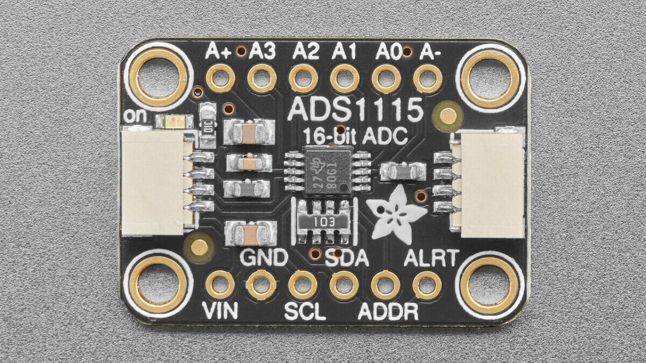 thumbnail image 2 of ADS1115 16-Bit I2C ADC Converter Board Module For Raspberry Pi 2/3/Zero A+ B 2 of 6