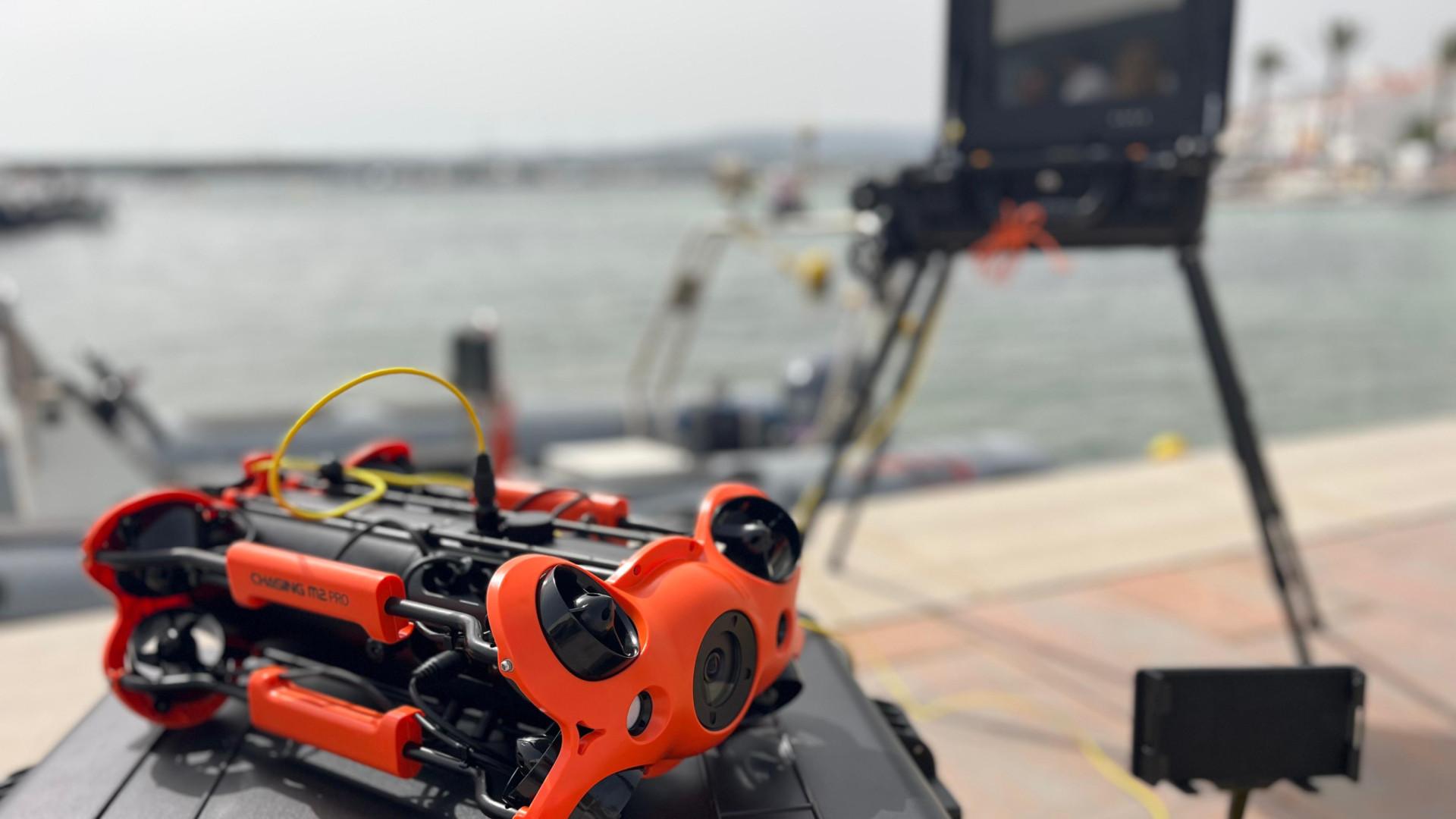 robot submarino de inspección litoral