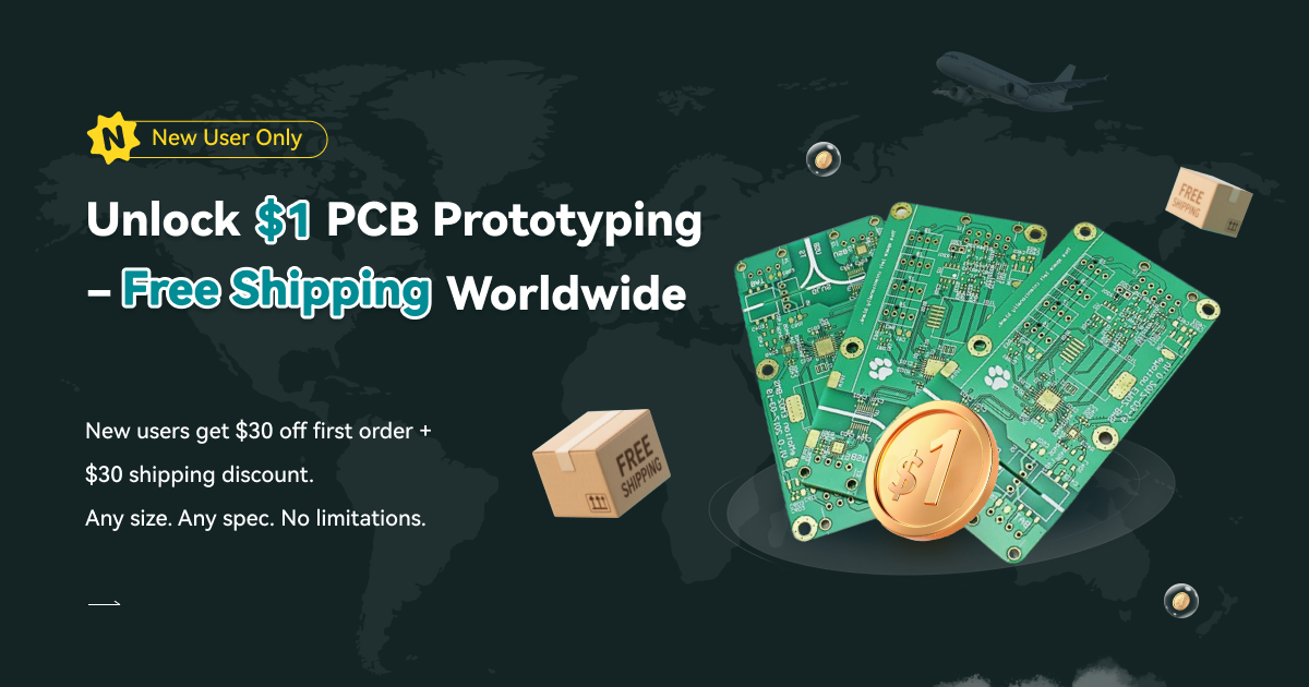 Oferta de prototipos de PCB y envío con descuento