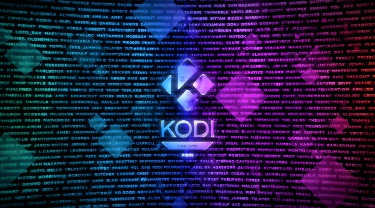 Actualización del centro multimedia Kodi Piers