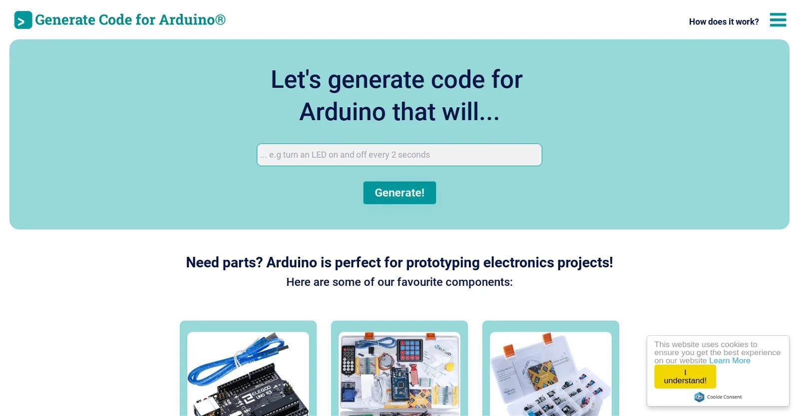 Ejemplos de proyectos Arduino e IA