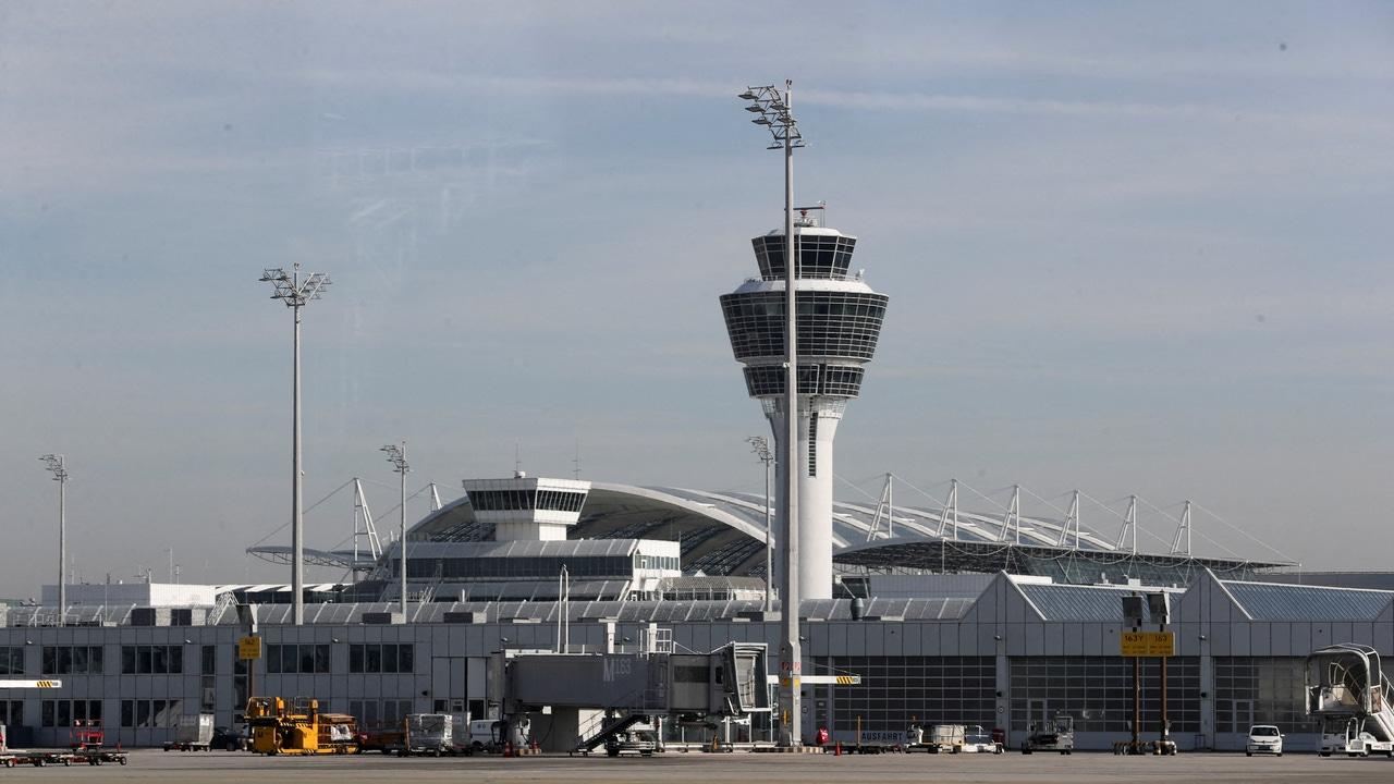 Drones en aeropuerto de Múnich