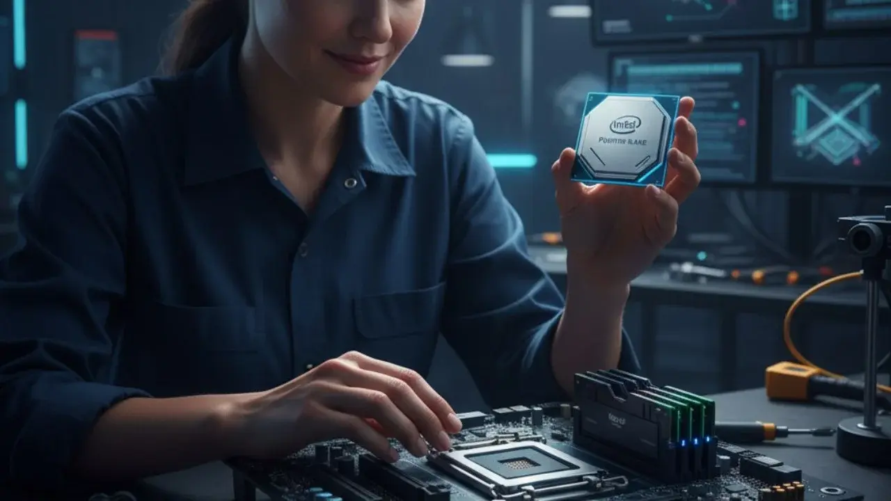 Procesador de Intel en nodo 18A