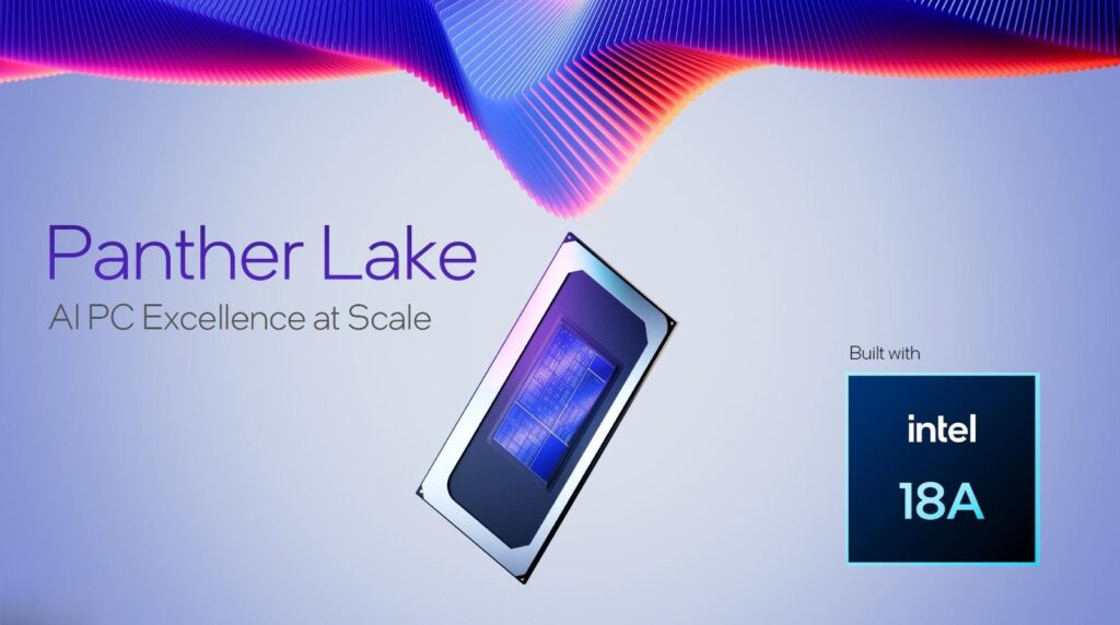 Intel presenta sus nuevas CPUs Intel Core Ultra de 3ª generación Panther Lake para portátiles