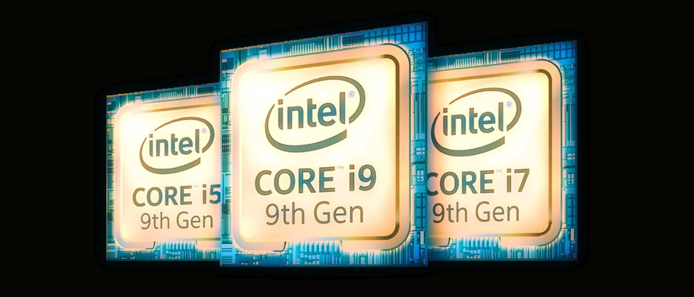 Cajas de procesadores Intel en estantería