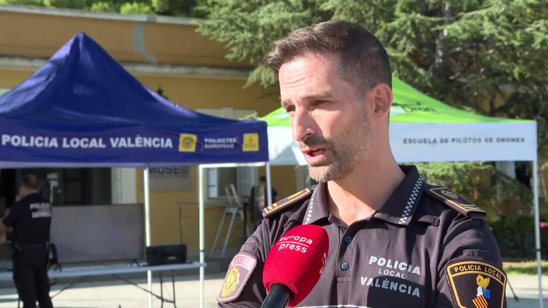 Ensayo de drones con IA en València