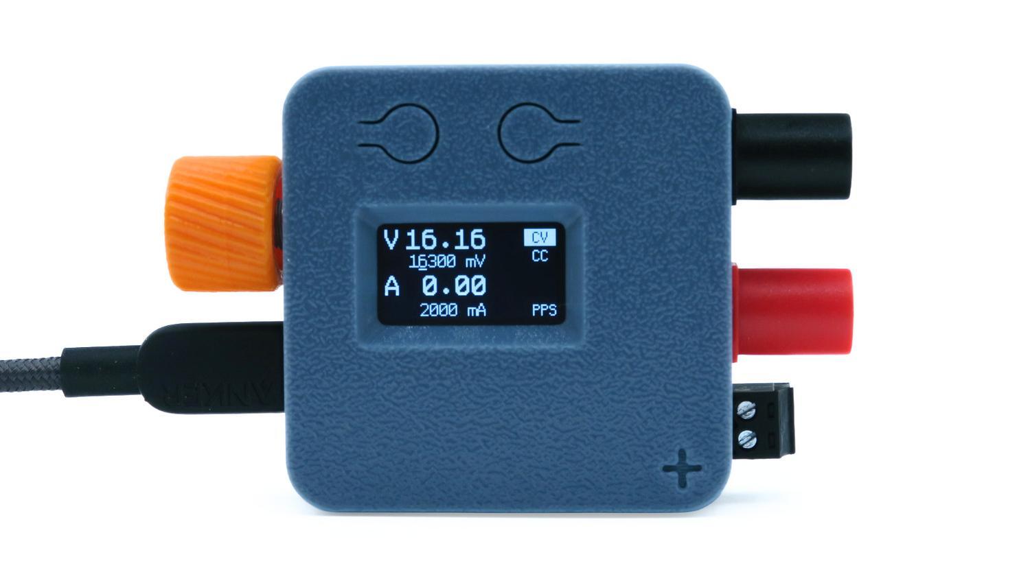 Fuente de alimentación programable PocketPD con PPS USB-C