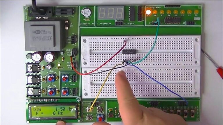 qué es un electronics trainer para aprender electrónica practicando