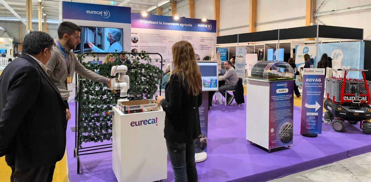 Robots agrícolas autónomos en Agrobiotech