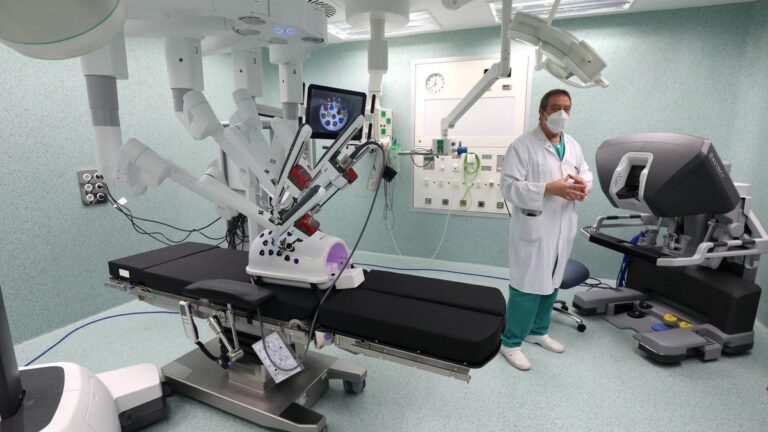 Llega a Huesca la cirugía robótica