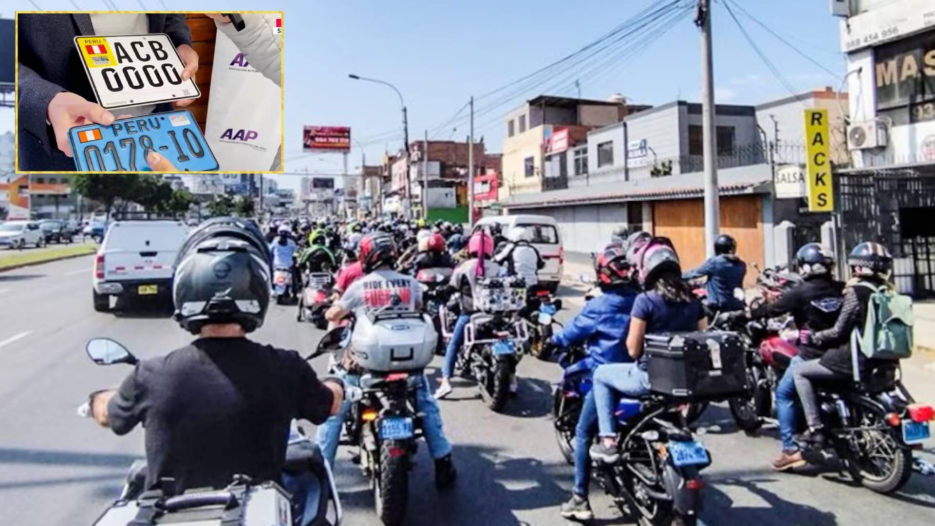 Placas para motos con tecnología RFID en Perú Placas para motos con tecnología RFID en Perú