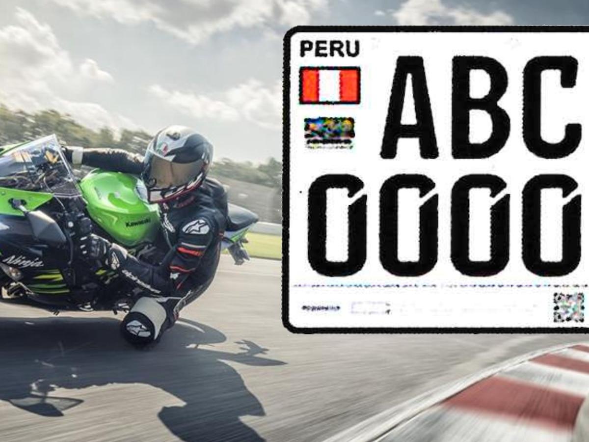 Placas RFID para motocicletas en Perú Placas RFID para motocicletas en Perú