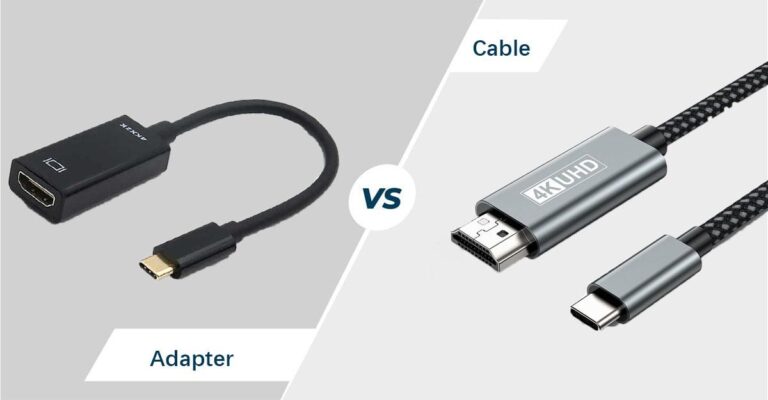 diferencias entre cable y adaptador usb c a hdmi