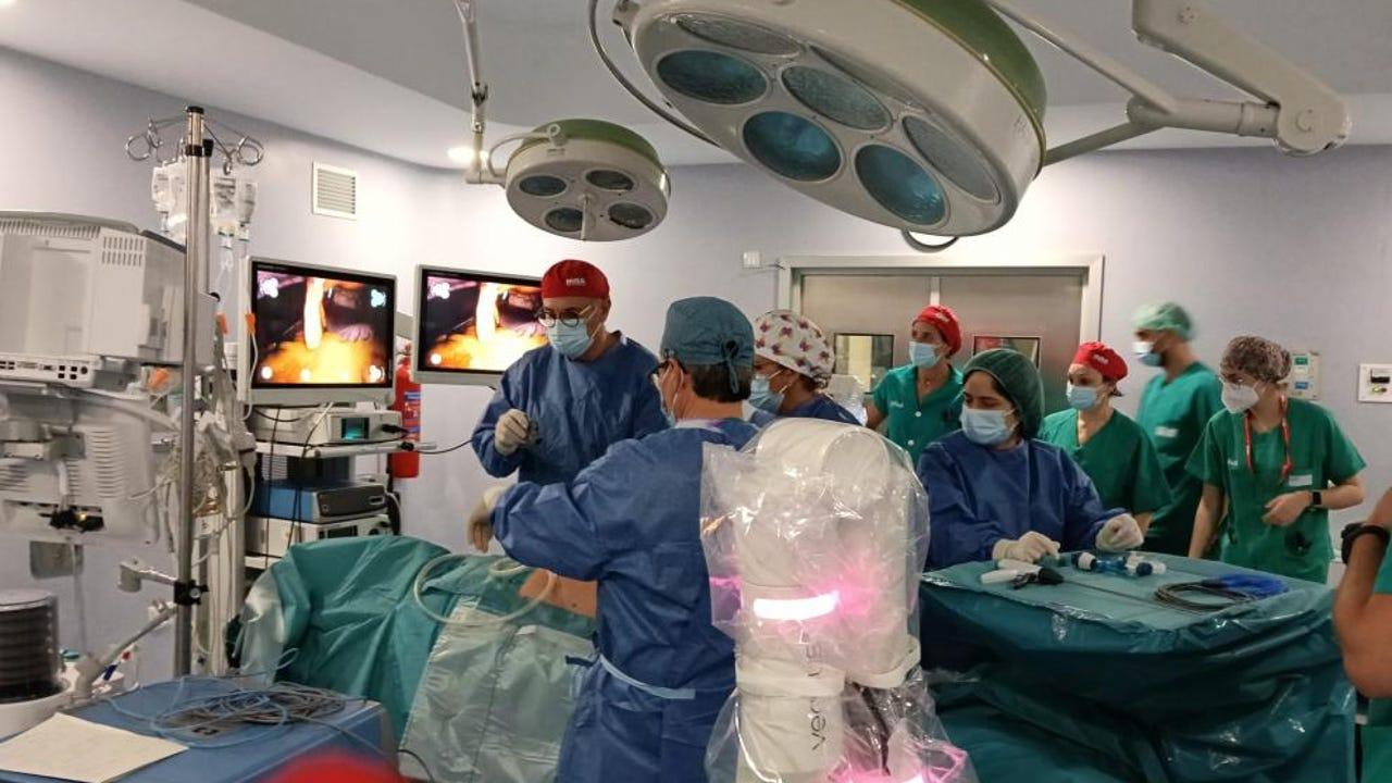 detalle robot cirugia detalle robot cirugia