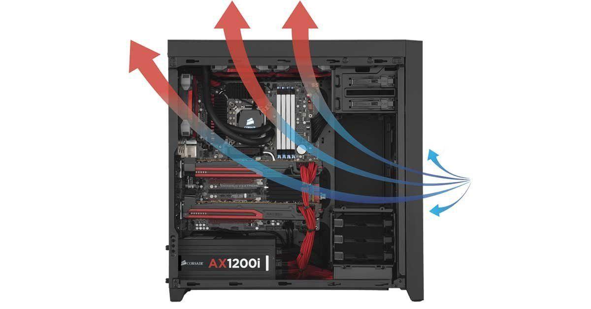 caja de pc con ventiladores caja de pc con ventiladores