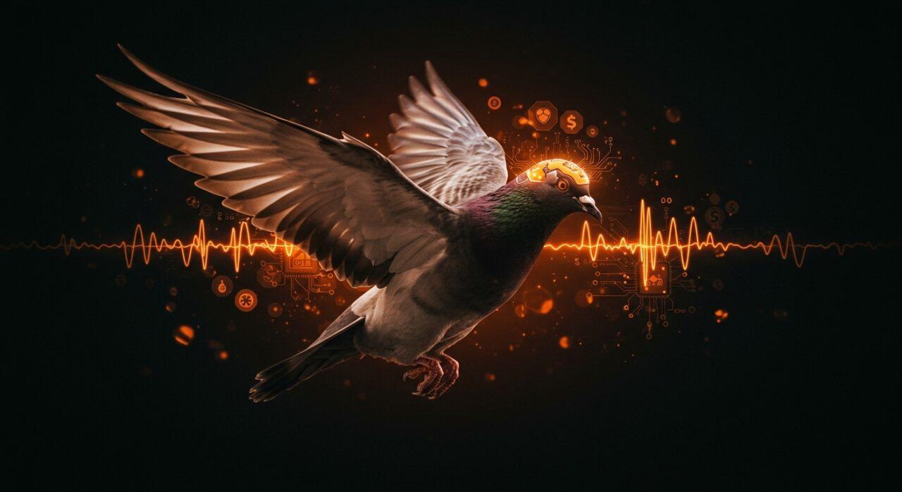 biodrones de palomas biodrones de palomas