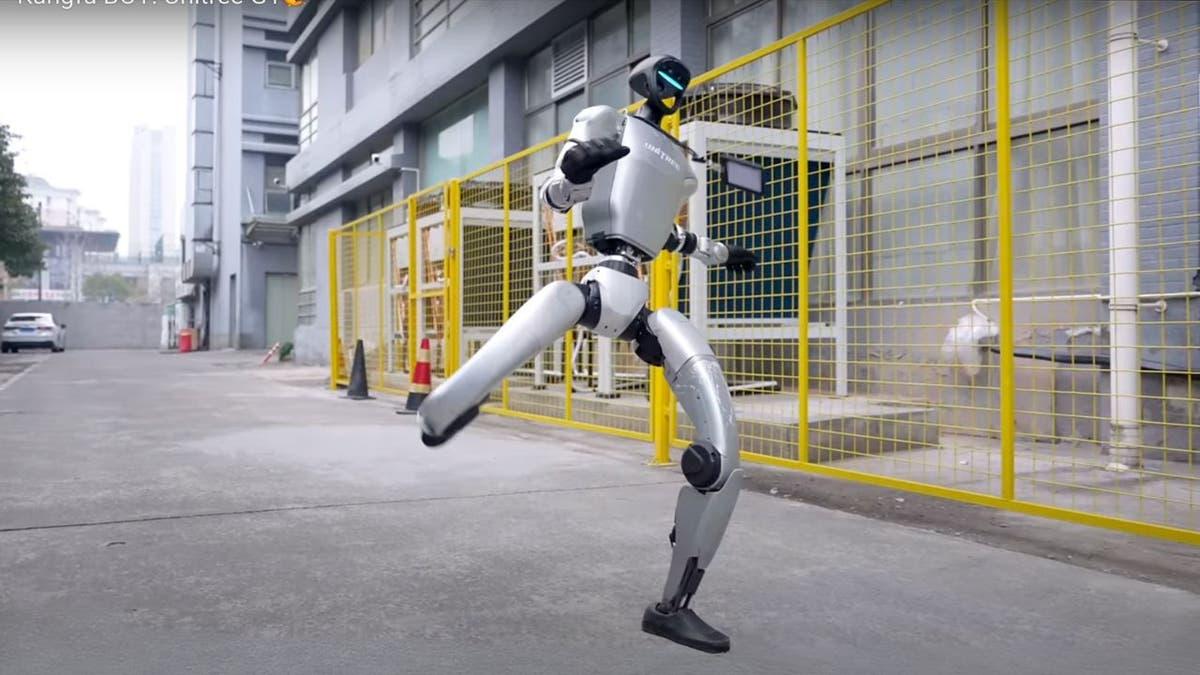 robots humanoides practicando kung fu robots humanoides practicando kung fu