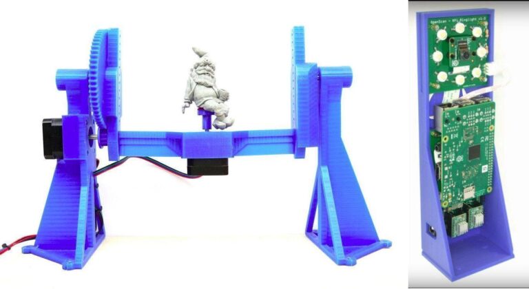 escaneo 3d openscan diy