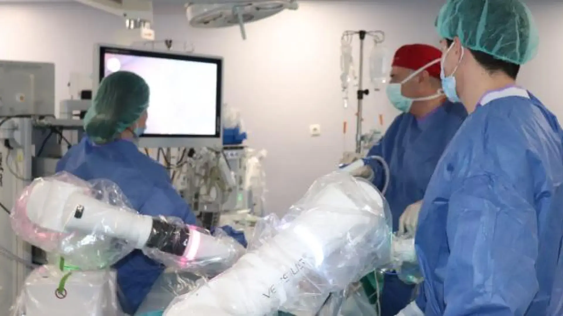 Robot quirúrgico en hospital robot quirurgico hospital