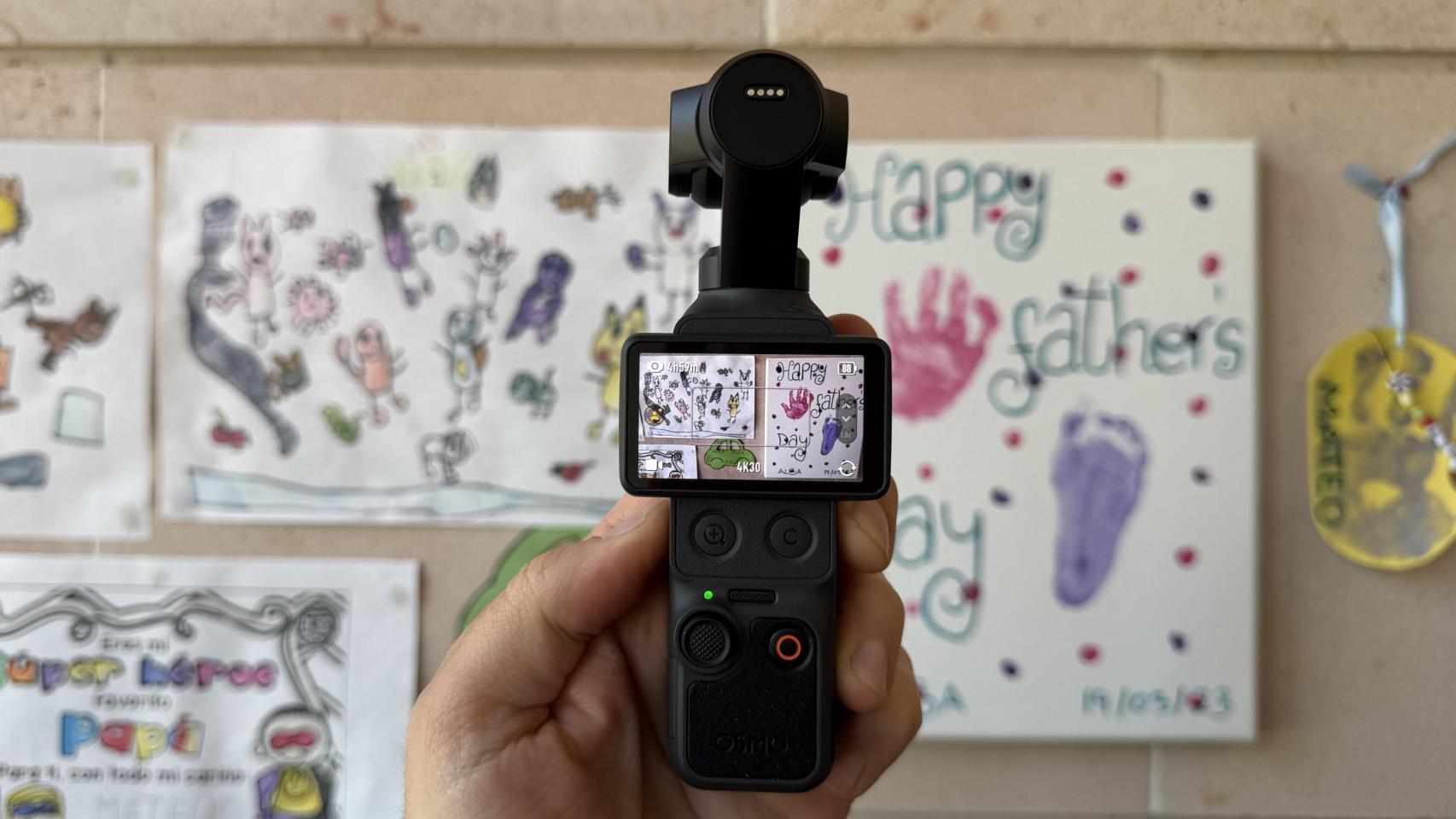 Diseño y controles de la DJI Osmo Pocket 4 Diseño y controles de la DJI Osmo Pocket 4