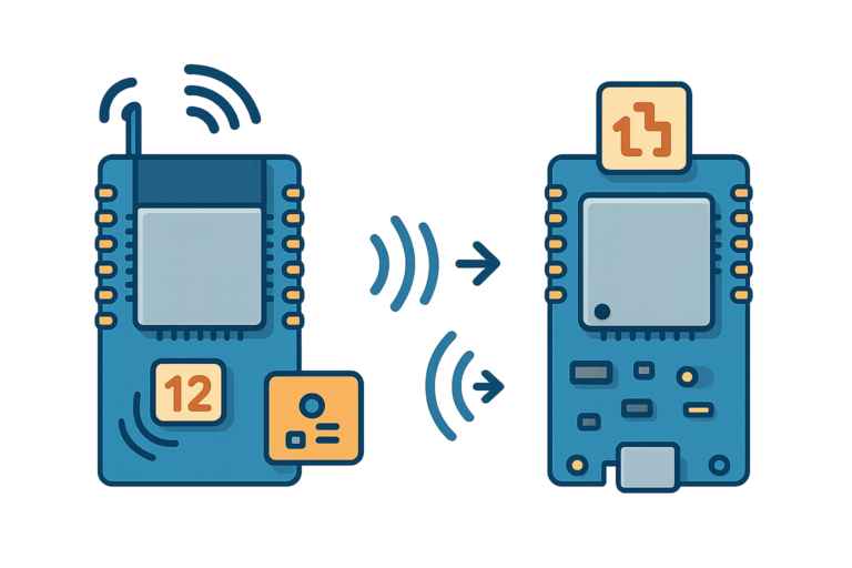 comunicador sin red con esp32