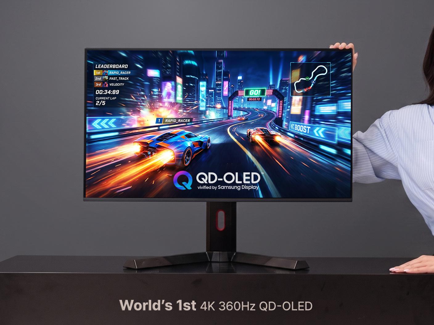 Futuro de los monitores gaming Producción de monitores QD-OLED