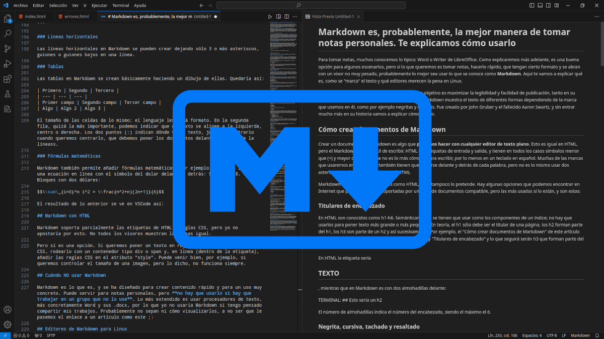 Origen de Markdown Origen de Markdown