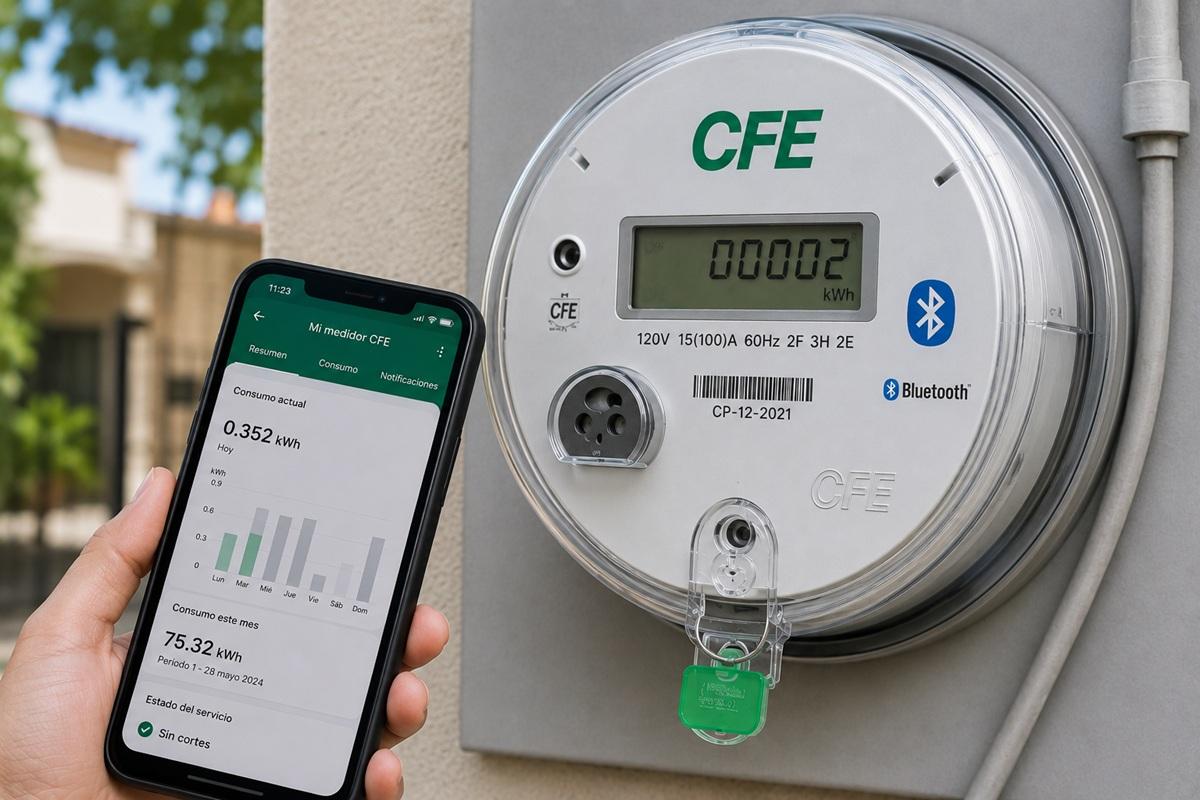 Conectividad domótica y electricidad Integración de medidores en el hogar inteligente