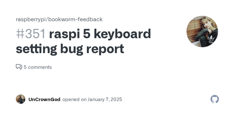 problemas de teclado en raspberry pi 5