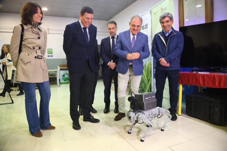 Palencia'da tarımsal robot teknolojisi