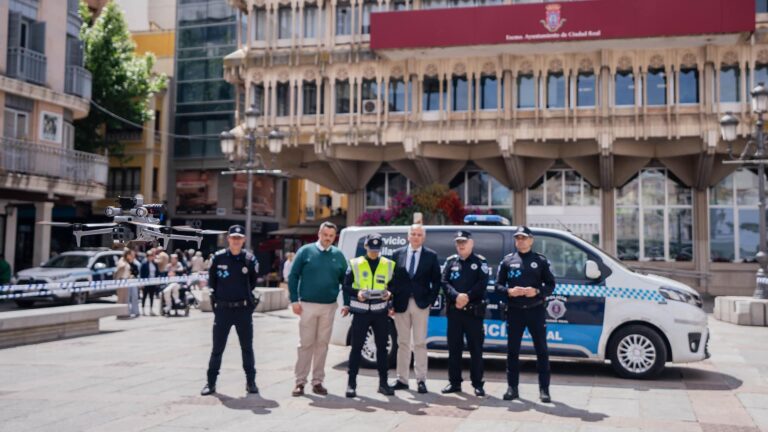 vigilancia aérea con drones Ciudad Real