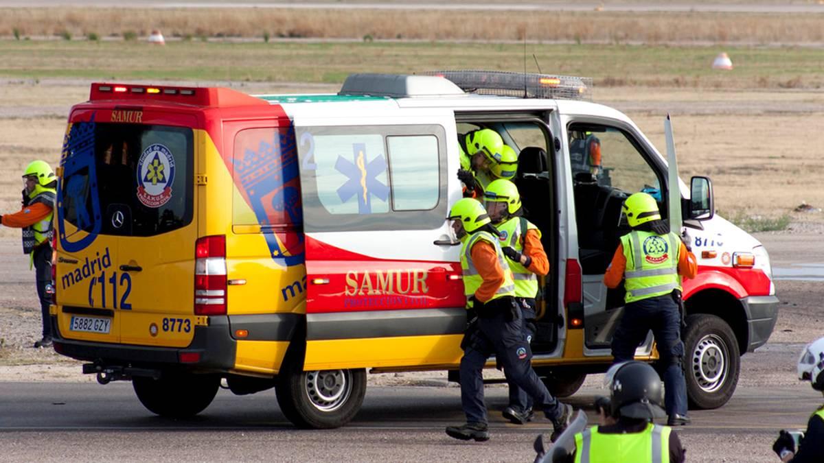 Equipamiento SAMUR Interior de ambulancia medicalizada