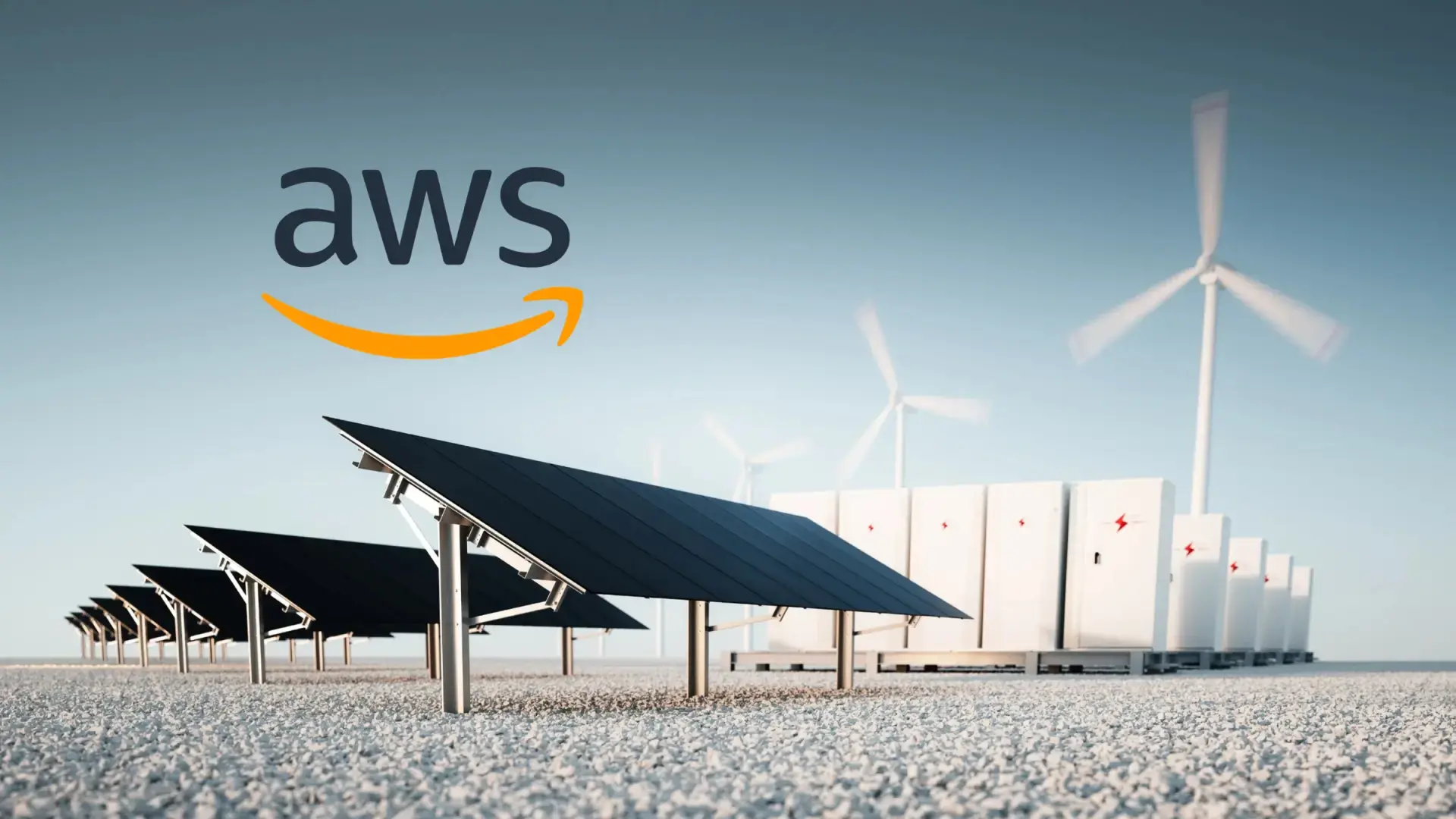 Suministro eléctrico renovable para AWS Infraestructura de energía para centros de datos
