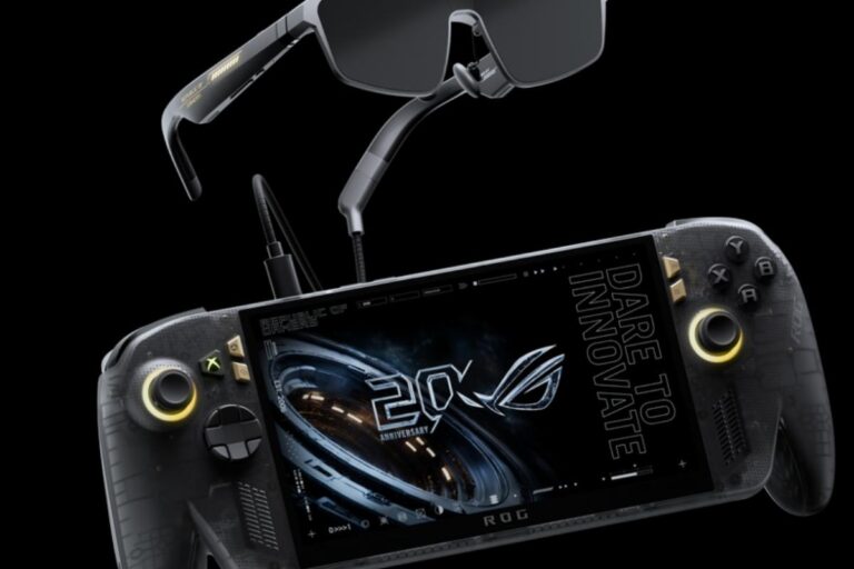 Consola portátil ASUS ROG Ally X20 con pantalla OLED