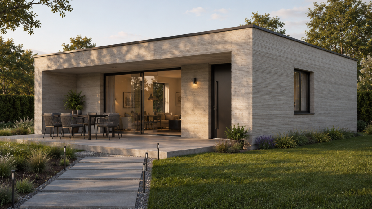 Arquitectura 3D hormigón Viviendas impresas en 3D en Europa