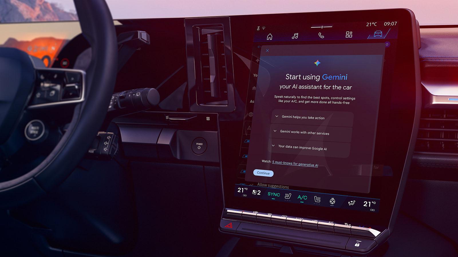 TecnologÃa Google Gemini en Renault Conducción conectada con Renault y Google