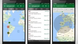 Sistema de alerta de terremotos de Google en Android