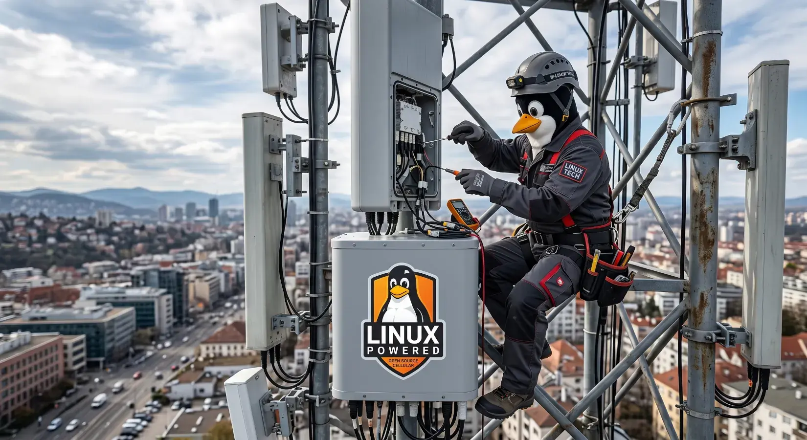 Linux en telecomunicaciones Red de telecomunicaciones con Linux