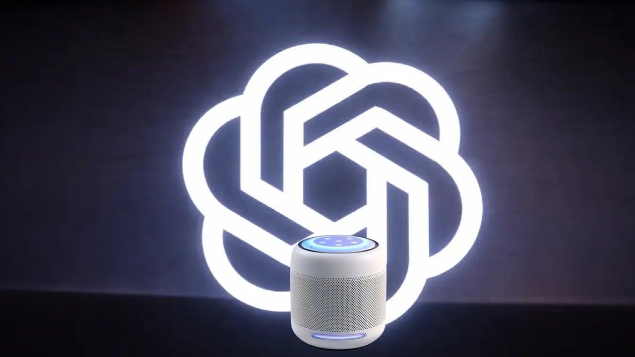 Diseño de altavoz OpenAI por Jony Ive Diseño de altavoz OpenAI por Jony Ive