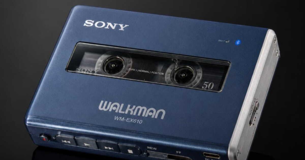 Reproductor de cassette moderno con Bluetooth y USB-C Walkman Bluetooth USB-C retro