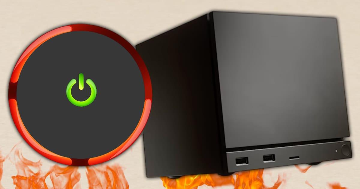 Uso de la Steam Machine en casa Consola Steam Machine en un salón