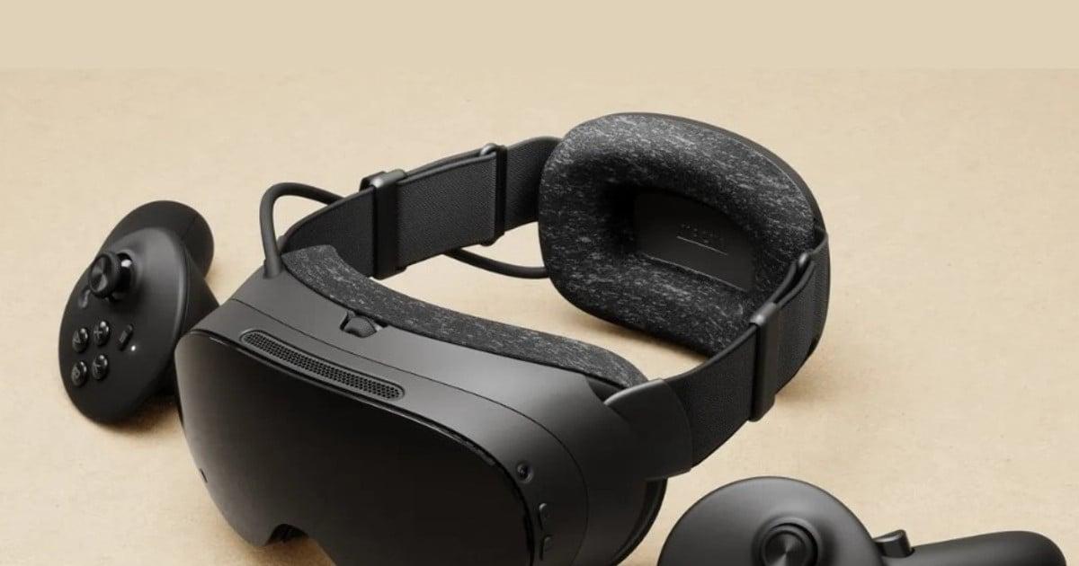 Realidad virtual Steam Frame Detalle de gafas VR de Valve