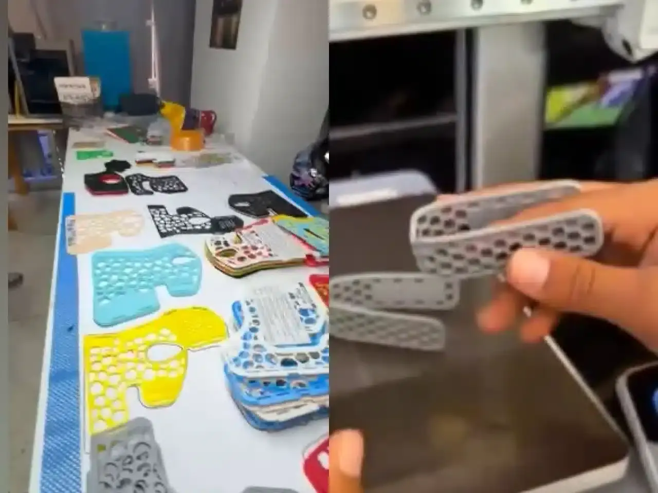 Ayuda humanitaria Venezuela 3D Niños y adultos beneficiados por férulas 3D