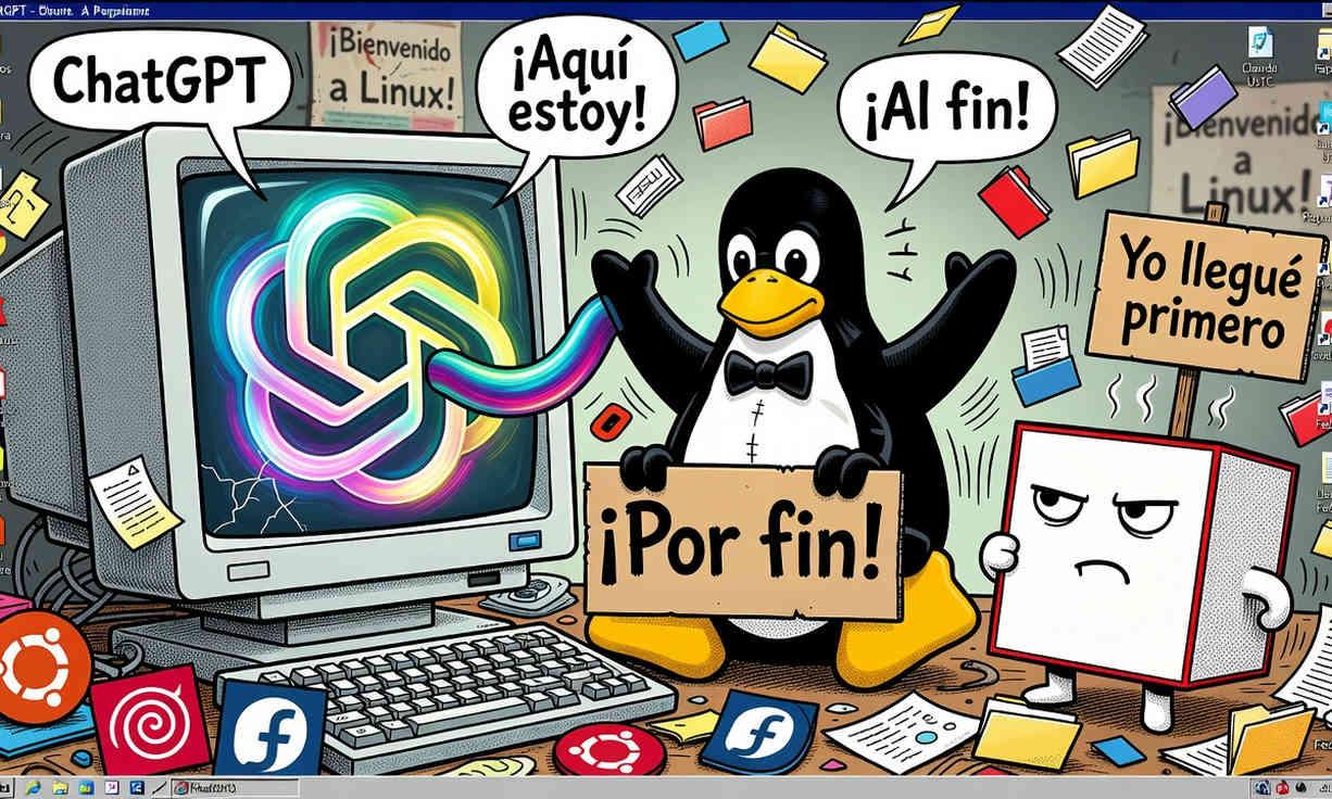 ChatGPT compite con Claude en Linux ChatGPT compite con Claude en Linux