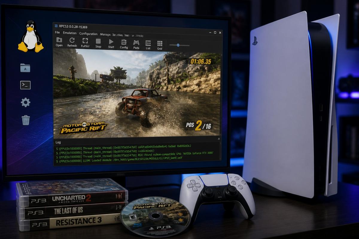RPCS3 emulador PS3 RPCS3 emulador PS3
