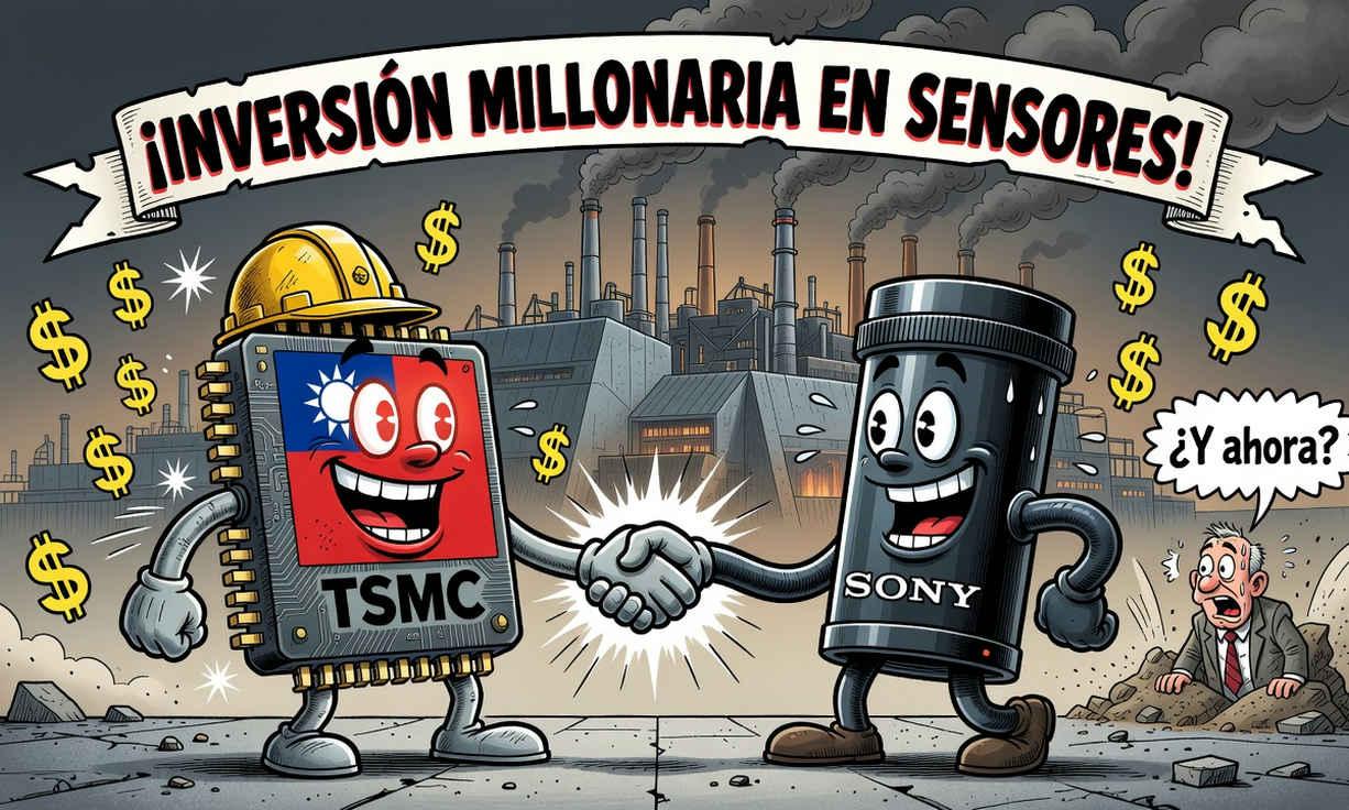 FƔbrica de sensores Sony y TSMC FƔbrica de sensores Sony y TSMC