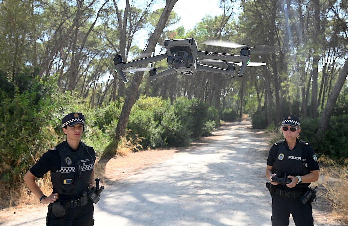 Drones de control Drones en Jerez