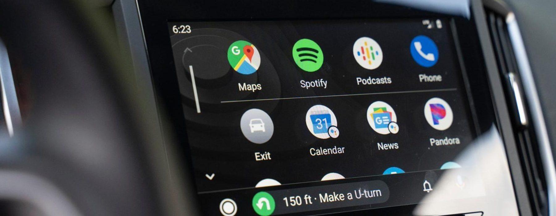 VehĆculo con sistema Android Auto Coche con Android Auto